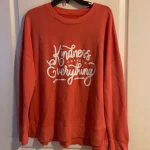 Coral pullover